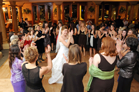 Fun Music and Dancing at Tempe Wedding Reception